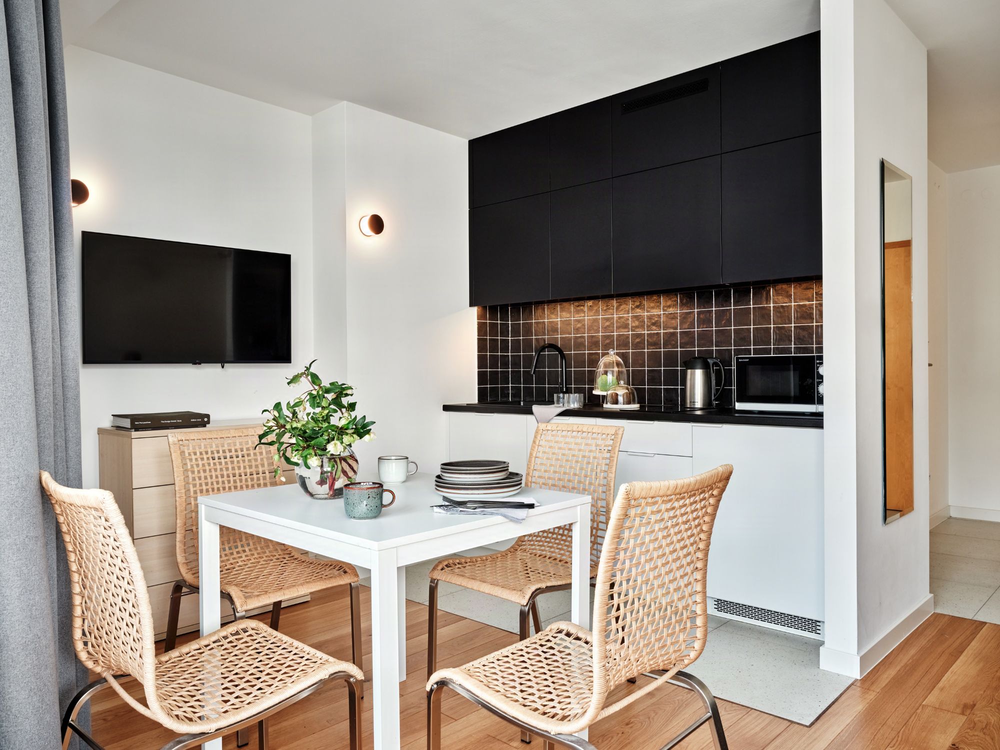 Apartments with hotel service